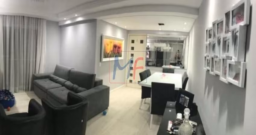 Excelente Apartamento com sacada  no bairro Vila Canero, 60 m²  área útil, 2 dormitórios, 1 banheiro, 1 vaga de garagem. (REF 17.698).