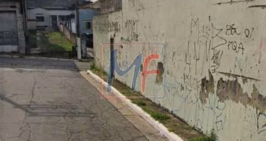 Excelente terreno com duas frentes,  Vila Santa Clara, com   1.245 m², duas testadas de 30,50 m e  7,5 m.  ZEU .REF: 17.718