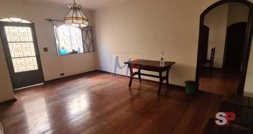Ótima casa na Vila Romana, 220m² a.u., 3 dormitórios (1 suíte), 3 salas, copa, cozinha, área de serviço, jardim, 2 edículas, 2 vagas (REF 17.857)