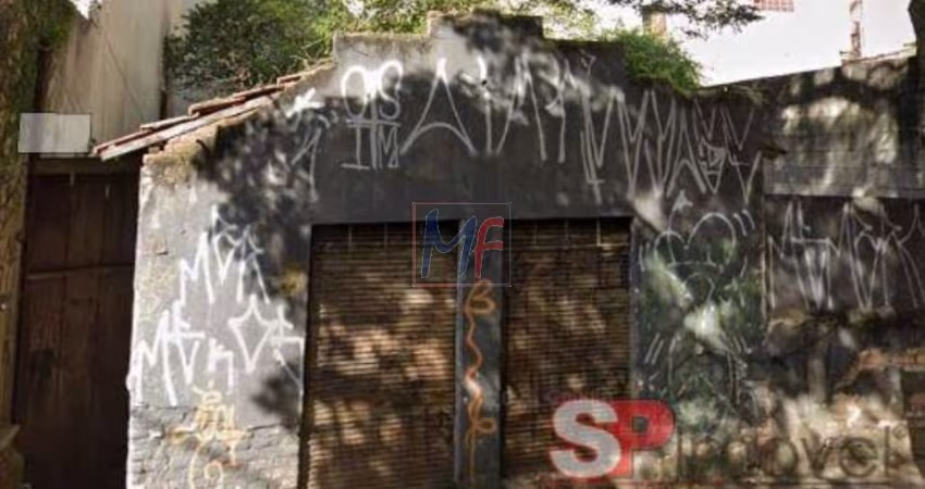 Excelente Terreno V.Matilde, 211 m² a.t., 8m de frente e 24m de fundos, Zon. ZC. Prox. Metrô Vila Matilde . Não aceita permutas (REF 17.580)