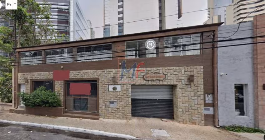 Excelente Prédio comercial  com 2 pavimentos  no  Brooklin,  com 397 m² a,c, ,  3 portas de aço, próx. a Av. Nações unidas. REF 18.027.