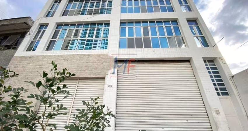Excelente prédio comercial na Vila Gomes Cardim, 921m² a.c., 360m² a.t., 3 pavimentos, recepção, 5 salas, copa, vestiário,2 vagas (REF 18.059)