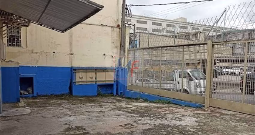 Excelente terreno com  sobrado comercial na Vila Gustavo, com 184 m² a.c., 100 m² a.t., testada de 5m. Prox. Av. Mazzei.  (REF 18.186)