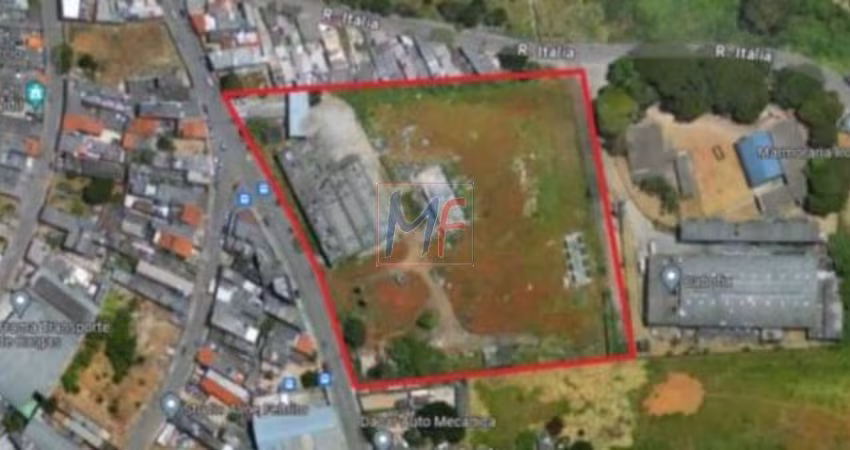 Excelente Terreno muito bem  localizado no bairro Bom Sucesso Guarulhos, área total  17.000 m² e testada 110 metros. REF: 18.543