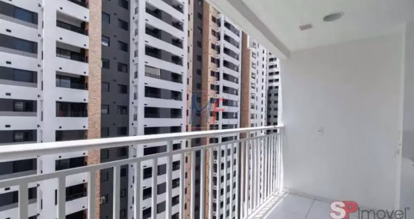 Excelente apto no brás, com 45m² a.u., 2 dormitórios, sala, cozinha, área de serviço, ampla varanda, lazer (ref 18.565)