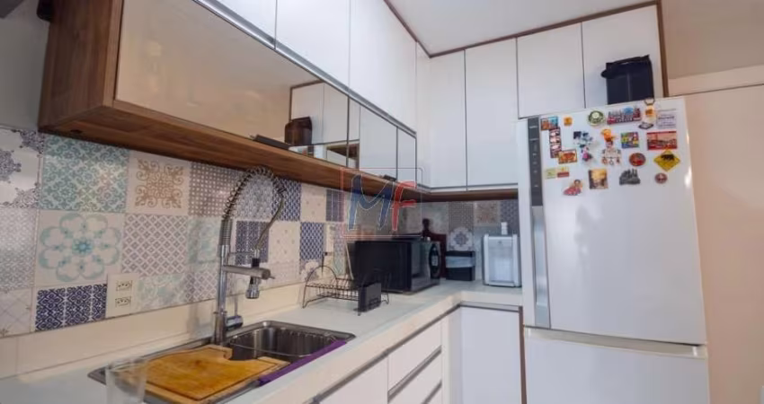 Excelente apto na Vila Guilherme, com 69m² a.u., 3 dormitórios (1 suíte), sala, cozinha, lavanderia, varanda, 1 vaga, lazer (REF 18.596)
