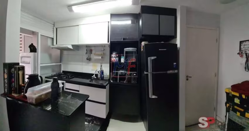 Excelente apto na Vila Santa Maria, com 66m² a.u., 3 dormitórios (1 suíte), sala, cozinha, varanda gourmet, 2 vagas, lazer (REF 18.606)
