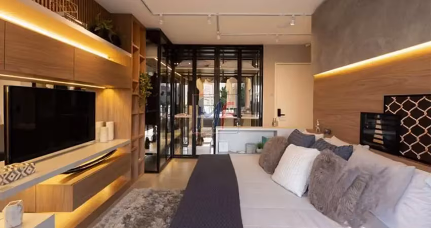 Excelente apto studio na vila mariana, com 28m² a.u., 1 dormitório, sala, cozinha, banheiro, 1 vaga, lazer completissimo. agende sua visita! (ref 18.833)