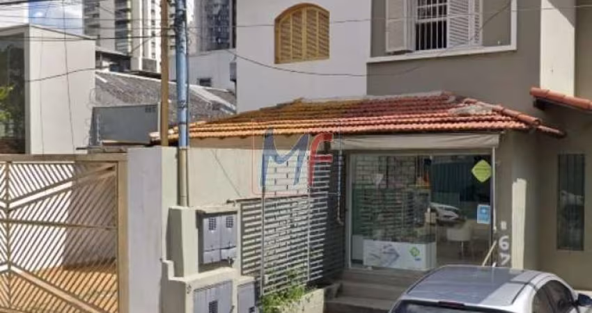 Excelente sobrado no Campo Belo, com 141 m² a.c., 150 m² a.t., nas proximidades da Av. Ver. José Diniz (REF 18.863)