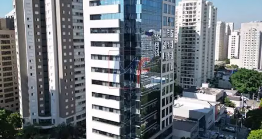 Excelente conjunto comercial Moema, com 459 m² a.u., ar condicionado, gerador, 2 vagas. Prox. Metrô Moema (REF 18.933)