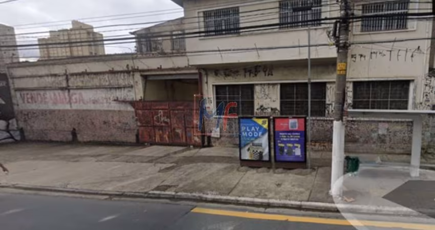 Excelente galpão Vila Formosa, com 2693 m² a.t., testada de 59,8 m, banheiros e salas para escritórios. Prox. Rua Rêgo Barros ZC(REF 19.112)