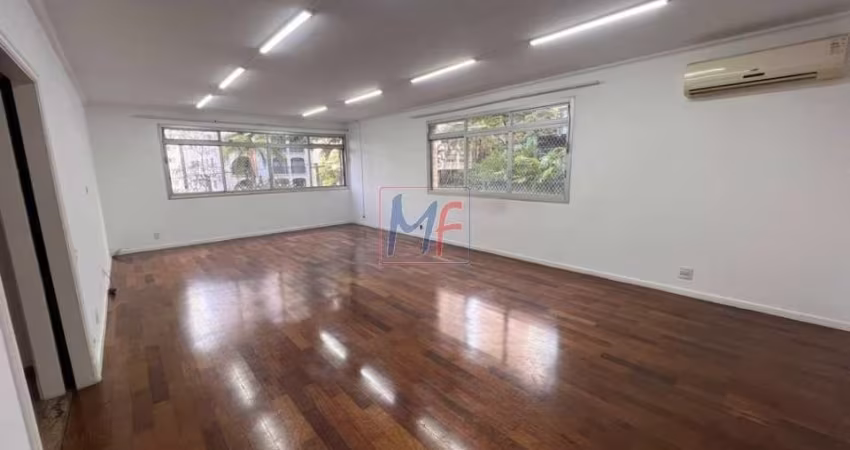 Ótimo apto no Jd. Paulista, 300m² a.u., 3 quartos (1 suíte), sala, cozinha, escritório, lavanderia, dep. empregada, depósito, 3 vagas (REF 19.175)
