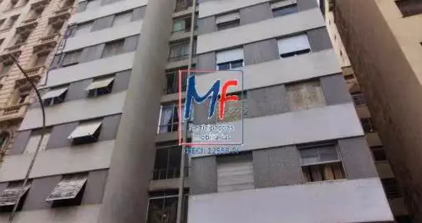 Excelente apto na bela vista, com 80m² a.u., 2 dormitórios, sala, cozinha e 2 banheiros. prox.  av. paulista e av. 23 de maio (ref 19.384)