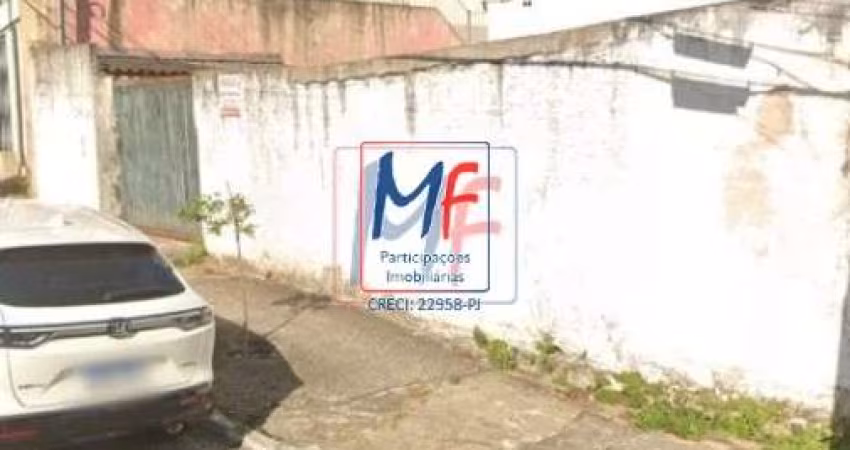 Excelente terreno  Vila Formosa com 547 m² ,20m  testada, 267 m2 a.c. plano. Aceita até 50% permuta. Prox. Av. Ver.Abel Ferreira (REF 19.403)