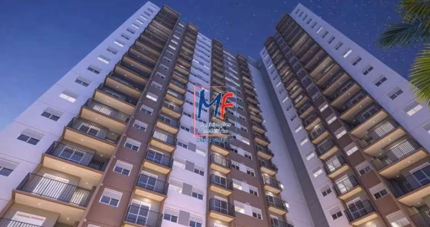 Excelente apto  em construção , entrega Set/2026, 42m² a.u., 2 dormitórios, 1 vaga, lazer. Prox. Av. Aricanduva (REF 19.653)