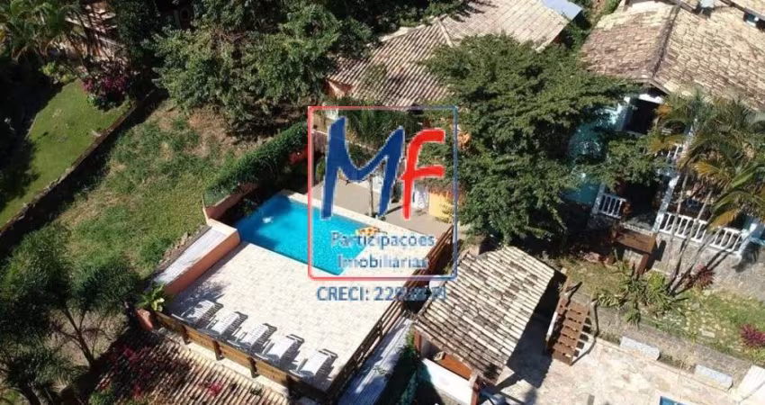 Excelente pousada em Ilhabela/SP, com 300m² a.u., 8 suítes, 4 vagas. Prox. Praia do Perequê (REF 19.920)