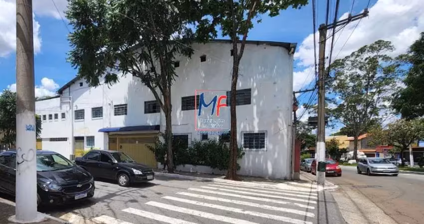 Excelente prédio comercial na vila bauab, com 1.070 m² terreno, 3.210 m2 a.u. trata-se de imóvel em perfeito estado de conservação. prox. av. águia de haia (ref 19.702)