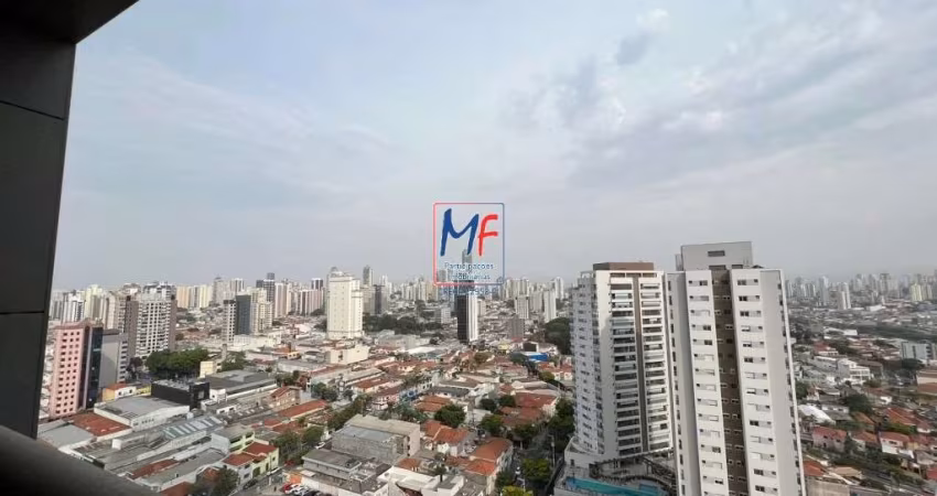 Excelente sala comercial Tatuapé,  com 34,54 m² a.u., ar condicionado , no  prédio mais alto de São Paulo.  REF: 19.840