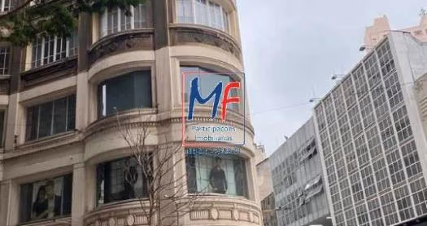 Excelente prédio comercial na Sé, Centro de SP, com 912  m² a.u., terreno de 99 m2, 10 pavimentos, testada de 19,65 m, Zoneamento ZEIS 3. Prox. Metrô Sé (REF 19.701)