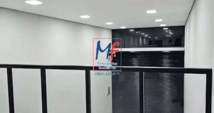 Excelente prédio comercial em são bernardo do campo, com 138 m² a.u., mezanino, banheiros, cozinha, amplo salão, quintal, porta automática, 2 vagas (ref 19.917)