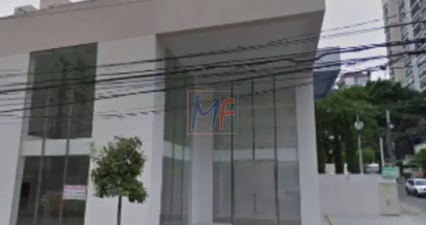 Excelente prédio comercial em indianópolis com 1.530 m² de esquina, possui 3 andares, e esta localizado  a 500 m da estação moema do metrô. ref 11.240