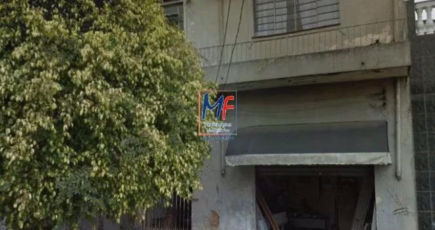 Excelente terreno na Vila Antonina, com  208 m2 , e  180 m2 a.c. , ZEU,  com 4 residências e 1 salão comercial. Aceita proposta e permuta. Prox. Parque CERET (REF 19.792)