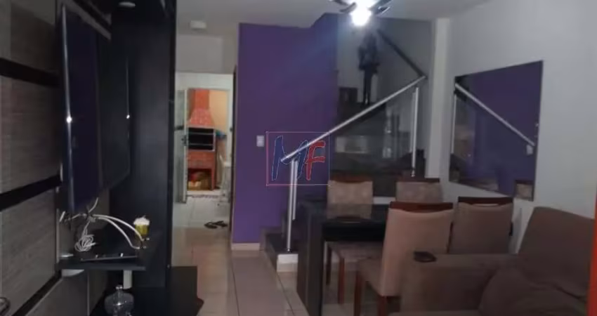 Linda casa em cond. na vila araguaia , 60 m² a.u., 2 quartos, sala, cozinha, área de serviço, móveis planejados e 1 vaga fixa. ref: 16.013