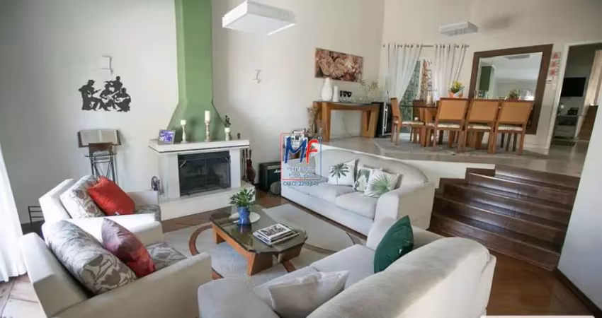 Excelente sobrado no Piqueri, com 350m² a.u., 4 dormitórios (2 suítes), sala, lareira, cozinha, lavanderia, jardim, churrasqueira, edícula, 5 vagas (REF 20.083)