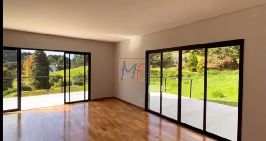 Ótima casa em cond. fechado em Campos do Jordão/SP, 360 m² a.c., 4 dormitórios (4 suítes), sala, lareira, cozinha, área gourmet (REF 18.746)