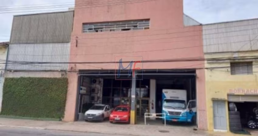 Excelente Galpão  Cambuci, com 2.100 m² a.c.e 830 m²de terreno. Zoneamento: ZEIS 3. Locado atualmente . REF: 17.687