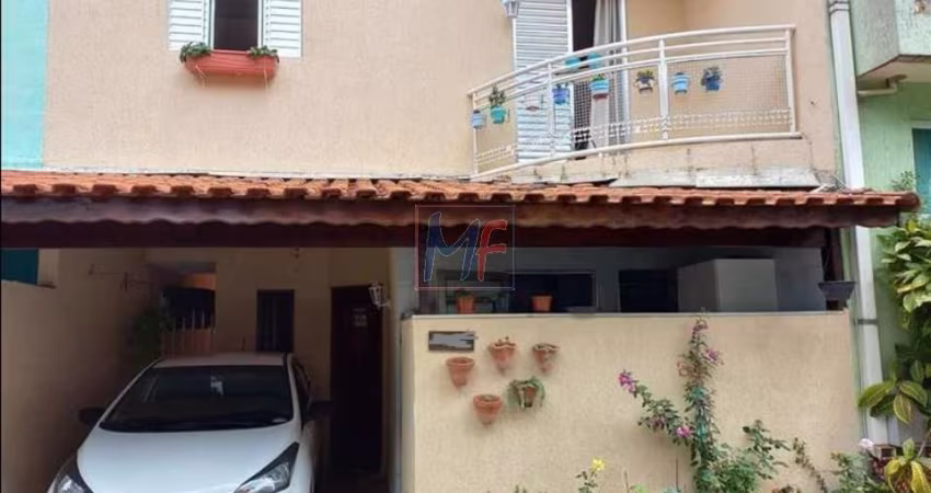 REF 16.570 - Sobrado em condomínio fechado na Vila Araguaia, 136 m² a.u. , 3 quartos, sala, cozinha, banheiro, lavabo, lavanderia e 1 vaga.