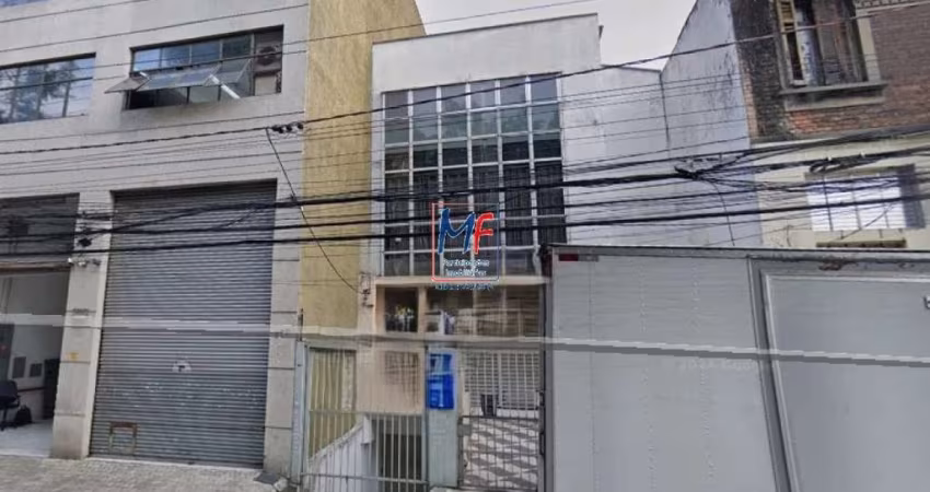 Excelente Prédio Comercial, 2 pavimentos  Bom Retiro, 287 m² a.c., 177 m² terreno , testada 7,90 m. ZON.: ZDE-1. REF: 18.385