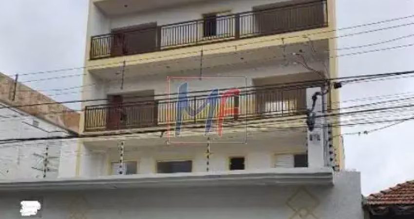 Ref. 14.715 - condomínio fechado no bairro vila progresso, com 33 m², 2 dorms., salão de festas, aceita financiamento, bem localizado.