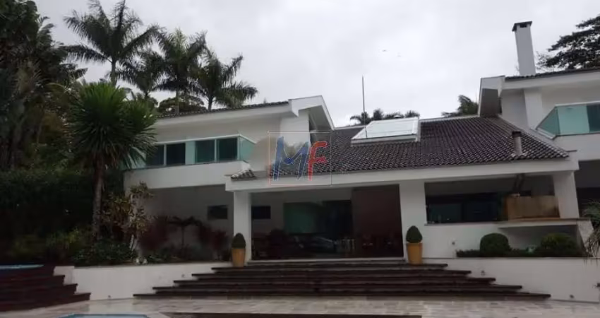 Excelente casa em cond. fechado no guarujá, 1260 m² a.t., 480m² a.c., 6 quartos (6 suítes), área gourmet, jacuzzi, piscina, 6 vagas (ref 18.041)