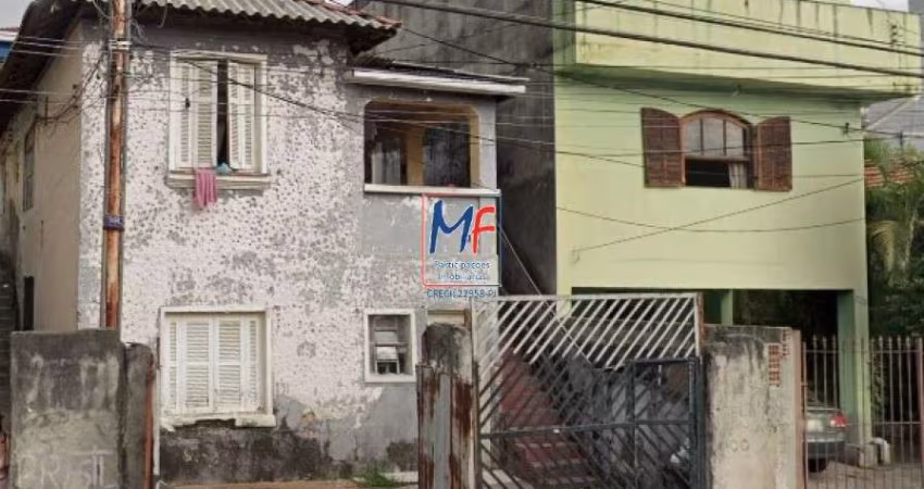 Excelente terreno na Vila Matilde, com 390 m² a.u., ideal para construção de casas ou prédio. Prox. Av. Aricanduva e Metrô Vila Matilde. Aceita permuta . ZM .  (REF 20.272)
