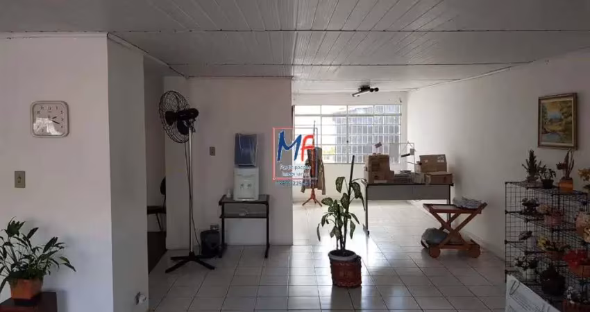 Excelente casa comercial cambuci, 250 m² a.u., terreno 264 m2, zon. zm,  com 6 salas, cozinha, 4 banheiros, galpão, entradas para carros e pedestres, 4 vagas (ref 20.269)