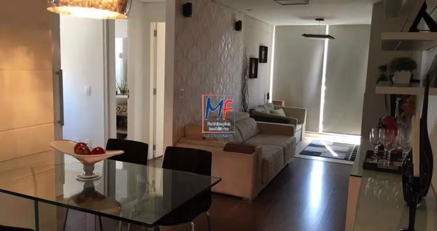 Excelente apto na Vila Congonhas, com 62m² a.u., 2 dormitórios (1 suíte), sala, cozinha, lavanderia, 1 vaga, lazer. Prox. Av. Washington Luís (REF 20.352)