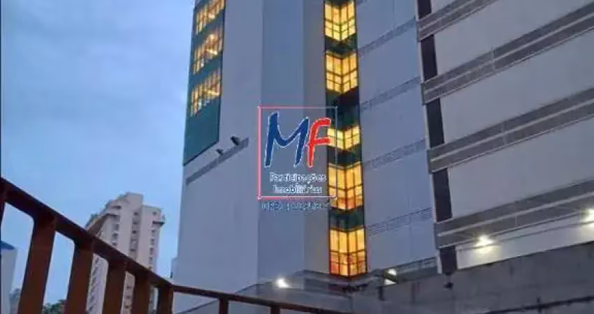 Excelente apto studio na bela vista, com 30m² a.u., 1 dormitório, sala, cozinha, banheiro, varanda, 1 vaga. prox. hospital sírio libanês, shopping frei caneca (ref 20.367)