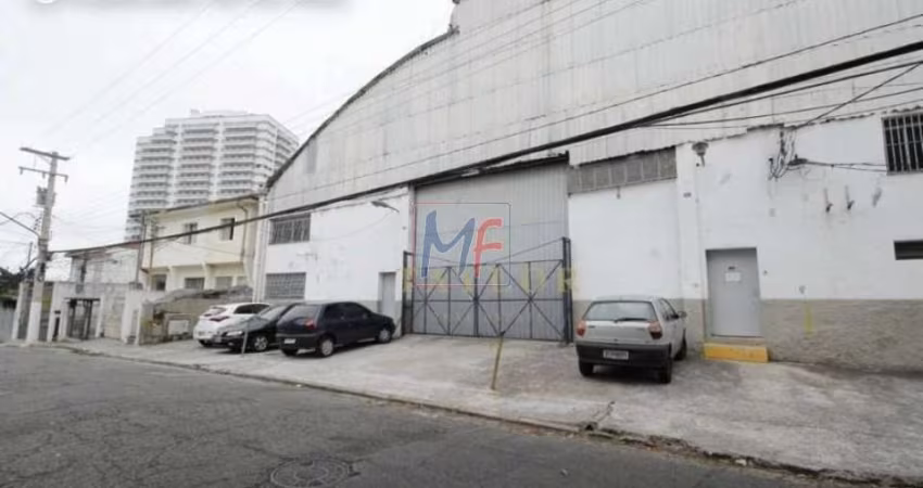 Galpão  V.Gumercindo com 1.025 m², 28m frente, mezanino, 2 banheiros. Zon. ZC. Atualmente locado. REF: 16.440 -