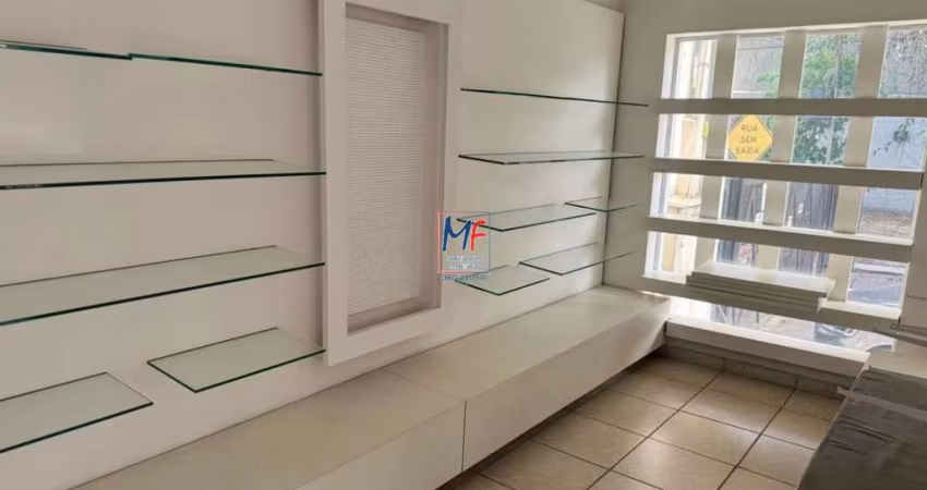 Excelente Casa Comercial Aclimação,  254 m² a.c., 195 m2 terreno , 6 dorms., 2 banheiros, 3 vagas de garagem. REF: 20.550