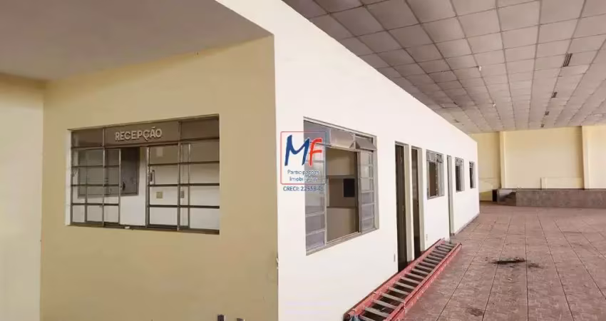 Excelente galpão no centro de limeira/sp, com 600 m² a.c., 1000m² a.t., 3 escritórios, 4 banheiros, nas proximidades da av. campinas. não aceita permutas.  (ref 20.539)