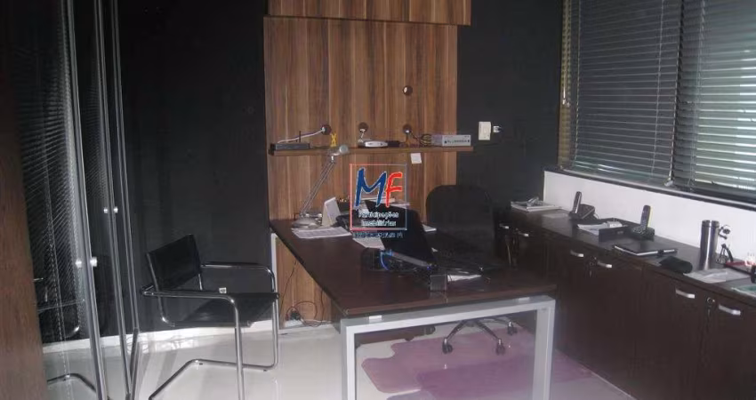 Excelente sala comercial em Moema, 29m² a.u., com armários, copa, portaria, recepção, segurança, 1 vaga.  (REF 20.671)