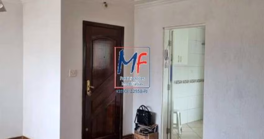 Excelente apto Vila Guiomar, Santo André , 102m² a.u., impecável,  3 dorms.(1 suíte), sala, sacada, cozinha, depósito, 3 vagas  e lazer completíssimo . (REF 20.564)
