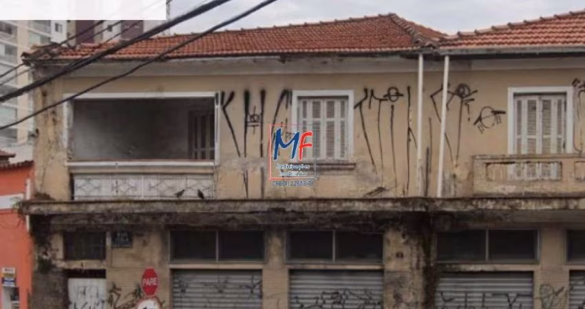 Excelente Terreno Vila Guilherme, com 445 m² a.c.,  920 m² terreno e testada 16,50 metros. ZONEAMENTO: ZM. REF: 20.698