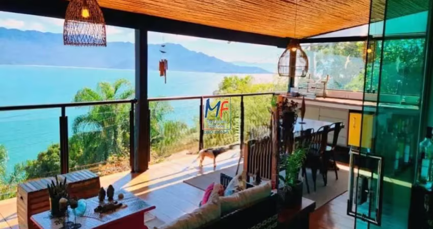 Excelente casa na ponta da sela, em ilhabela/sp, com 333 m² a.c., 3 dormitórios (3 suítes), cozinha, living, varanda, 3 vagas (ref 20.658)