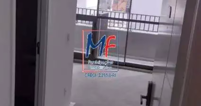 Excelente apto studio no tatuapé,  29m² a.u., 1 dormitório, sala, cozinha, varanda, lazer. prox. shop.metrô tatuapé (ref 20.706)