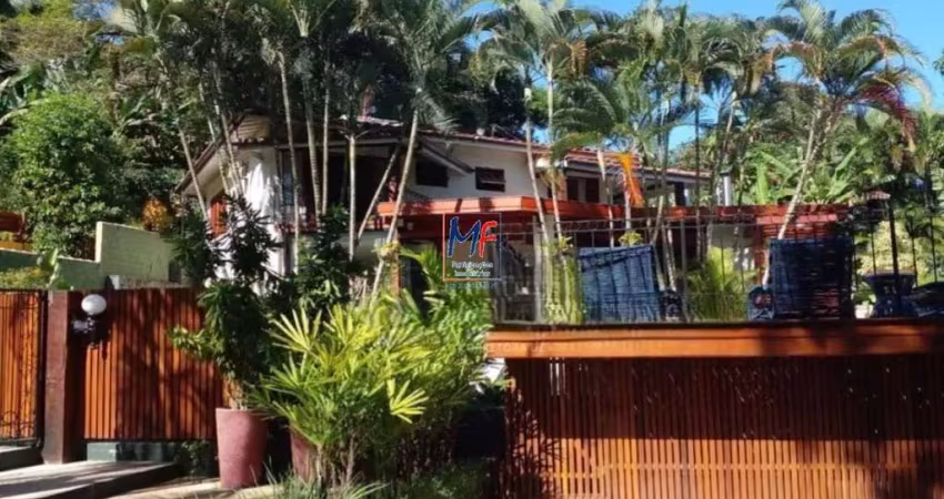 Excelente casa em cond. fechado na praia da ponta azeda, em ilhabela/sp, 312 m² a.c., 3 suítes, área gourmet, deck, piscina (ref 20.640)