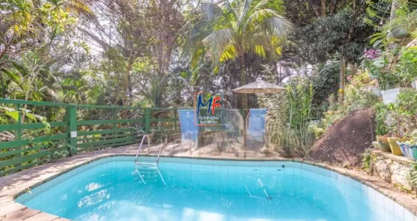 Excelente imóvel em ilhabela/sp, 154 m² a.c., 5.500m² a.t.,  casa principal, 4 chalés, piscina. prox. praia perequê (ref 20.589)