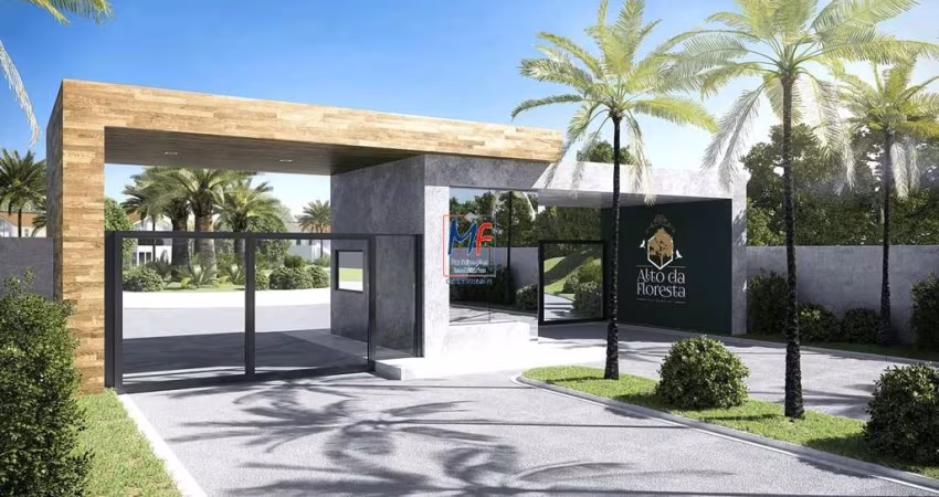 Excelente Terreno localizado em Atibaia, com 299,07m² de área útil, condomínio fechado com portaria 24hs. REF 20748