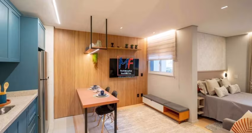 Excelente Apartamento  Studio, Vila Carrão, com 30m² a.u., 1 dormitório, lazer no rooftop com vista panorâmica. REF 20.738
